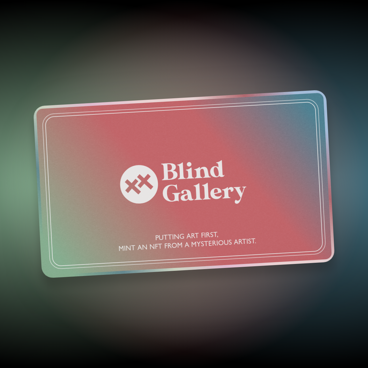 Blind Gallery Club Membership #364 static token preview