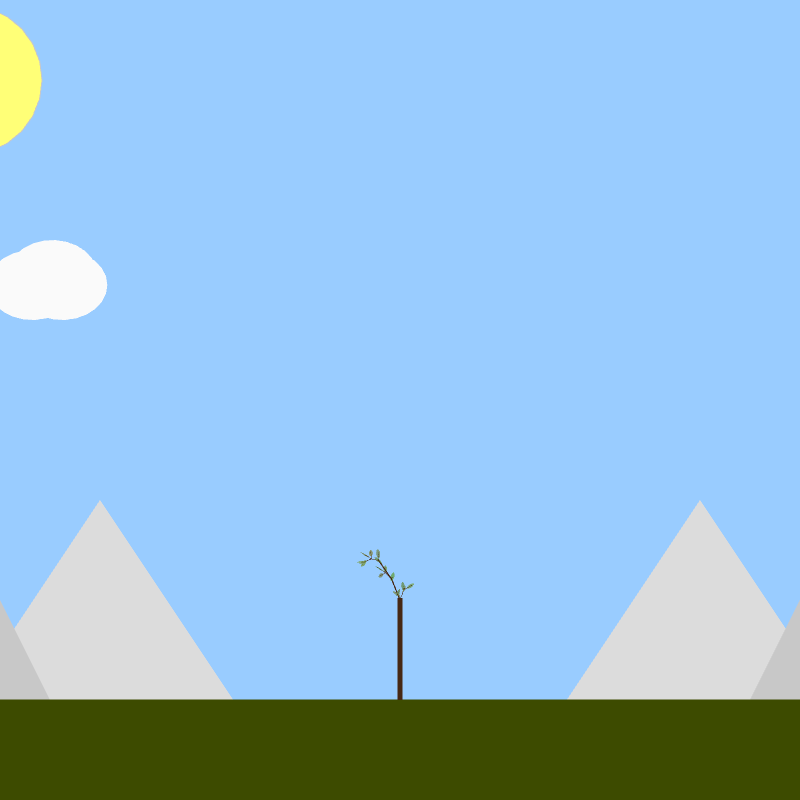 From seedling to tree #50 static NFT preview