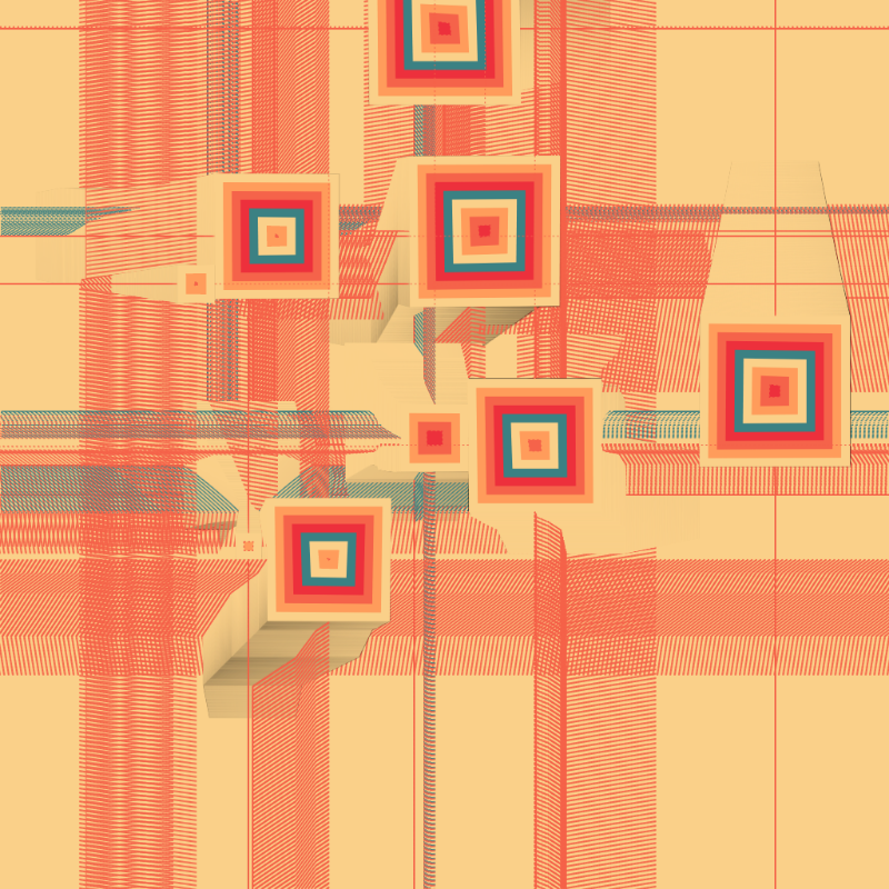 Living Squares Study I #15 static NFT preview