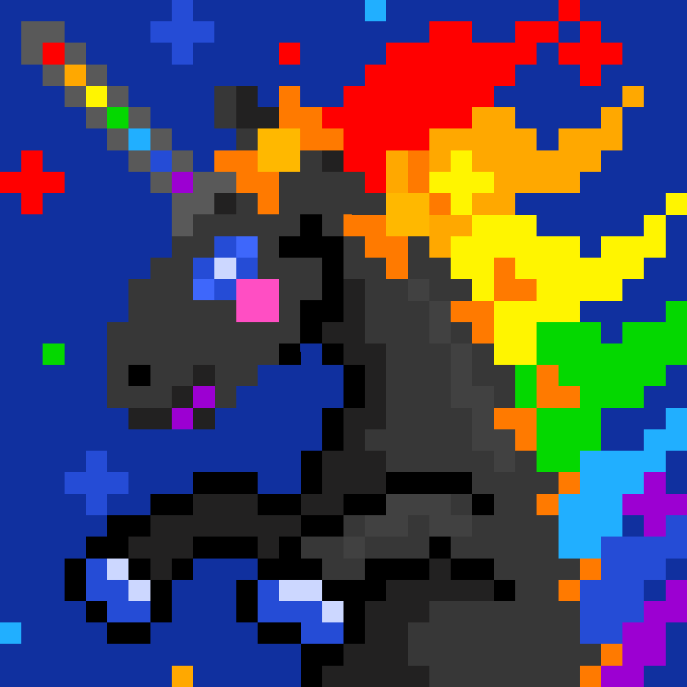 Unicorn #201 static NFT preview