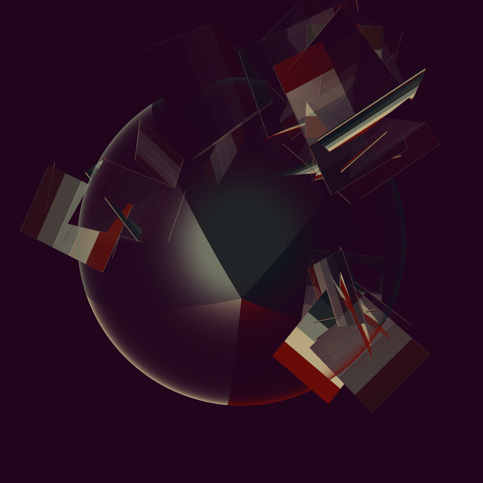 Composition with Sphere #32 static token preview