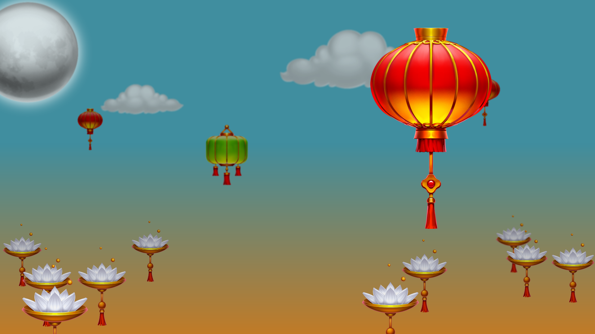 Mooncakes: Happy Mid Autumn Festival 2022 #2235 static NFT preview
