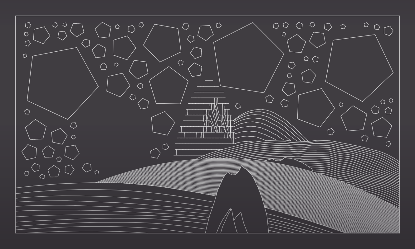 Metal Mountains #96 static NFT preview