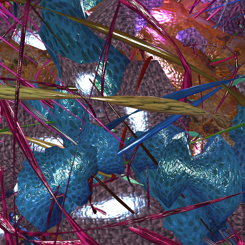 Prismatic Thickets #831 static NFT preview