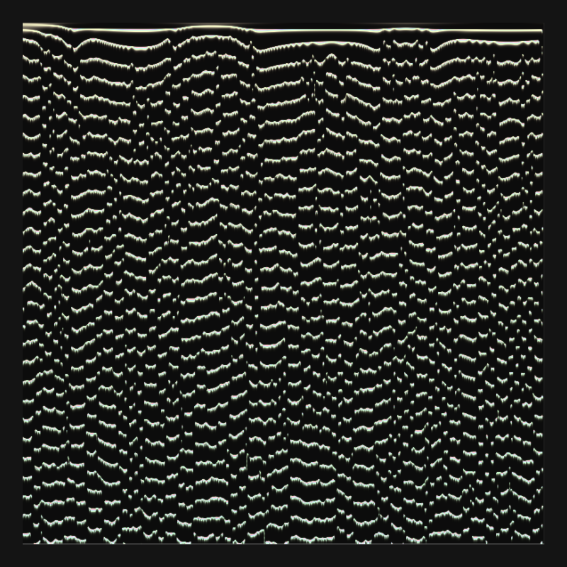 LandWaves #104 static NFT preview