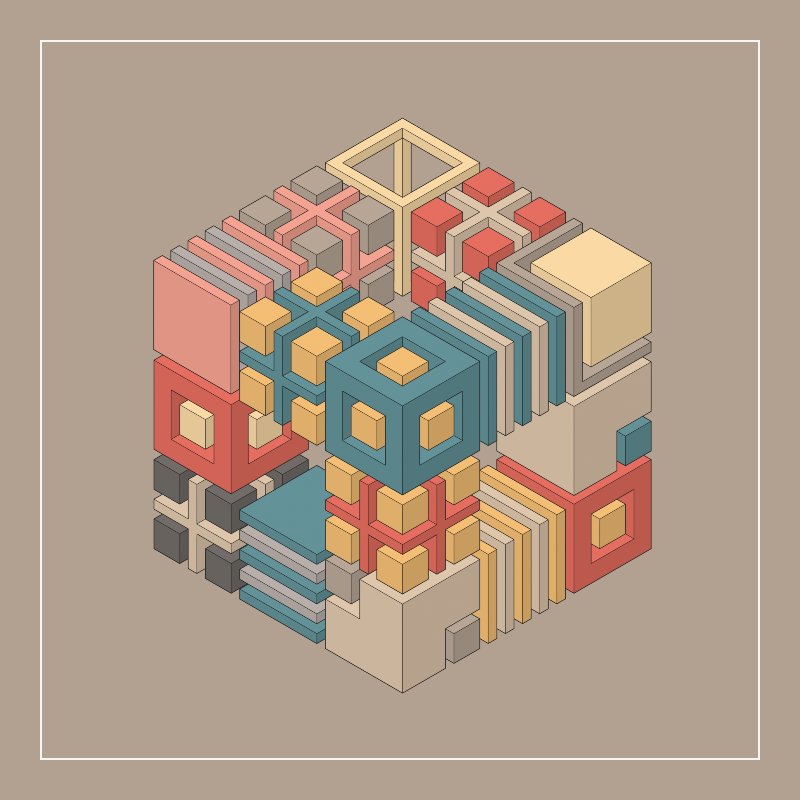 Chroma-Cube #299 static NFT preview