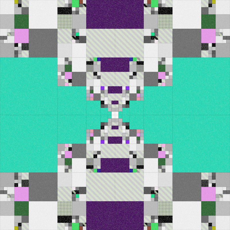 Brutalist Quads #6 static token preview