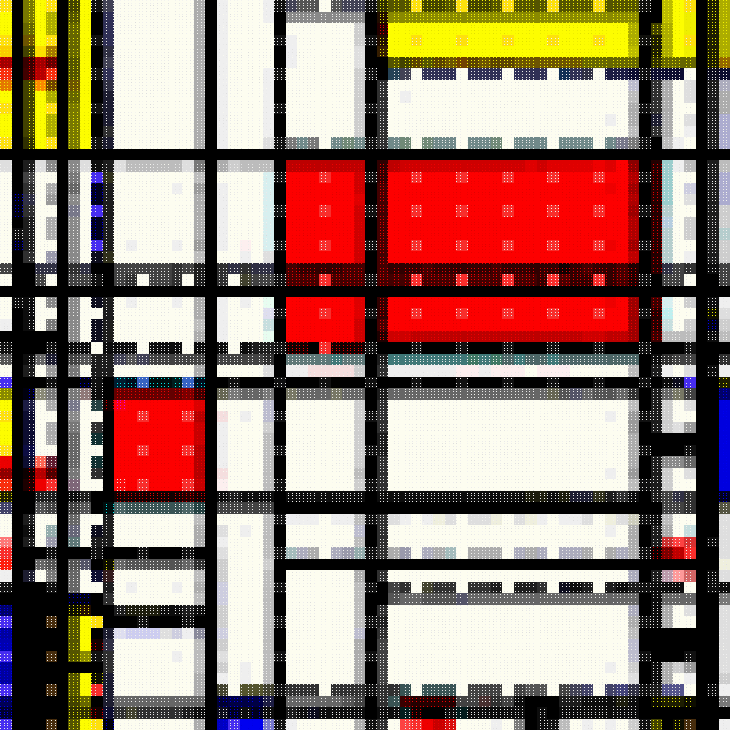 MONDRIAN FX #58 static NFT preview