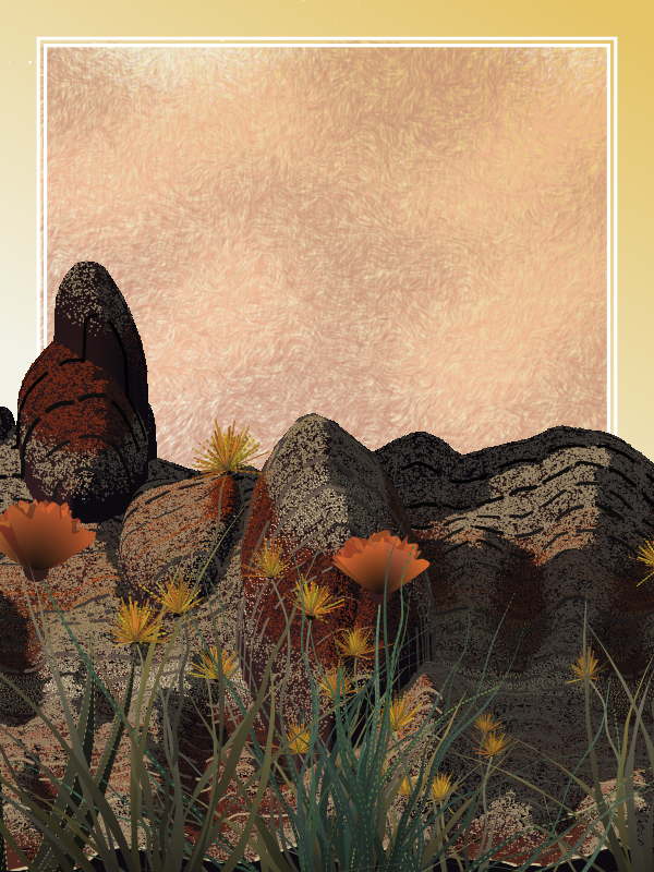 Desert Sun Rising #35 static token preview