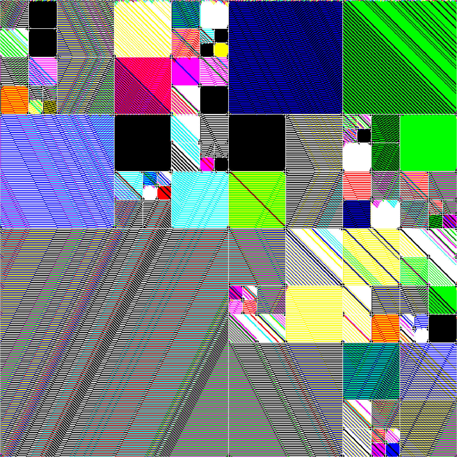 RULES (for Elementary Cellular Automata) #446 static token preview