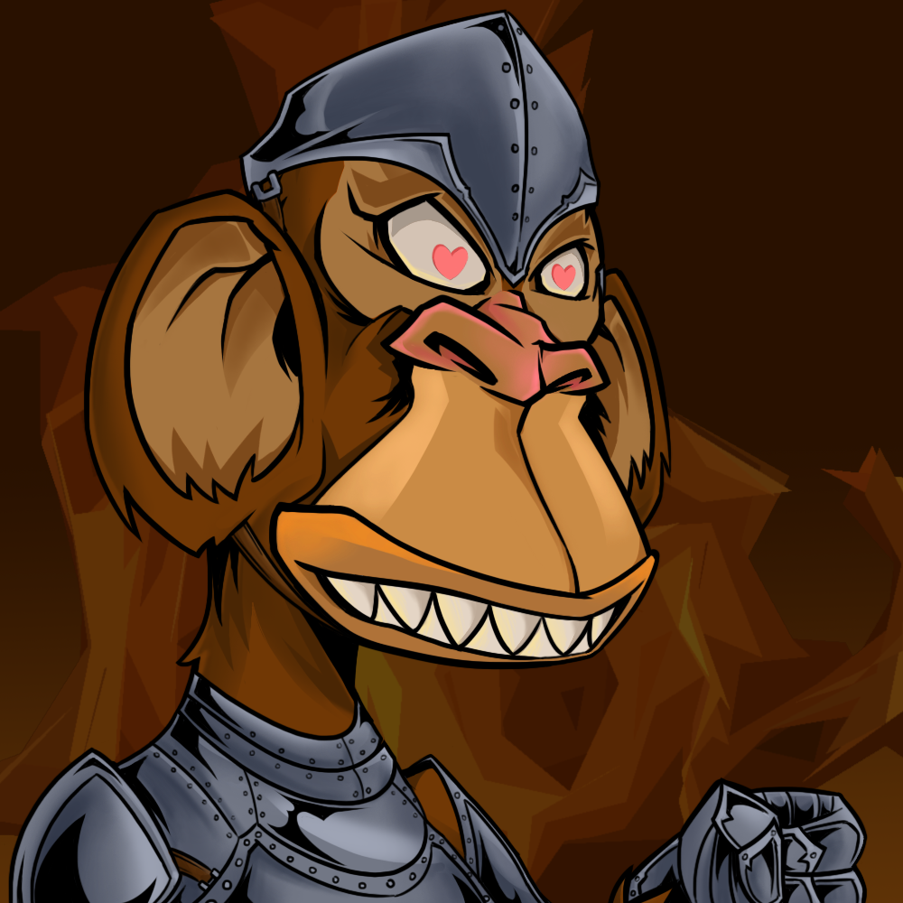 The Wanderer Monkey #60 static NFT preview