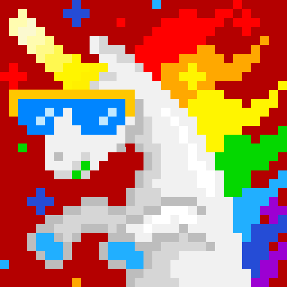 Unicorn #9995 static NFT preview