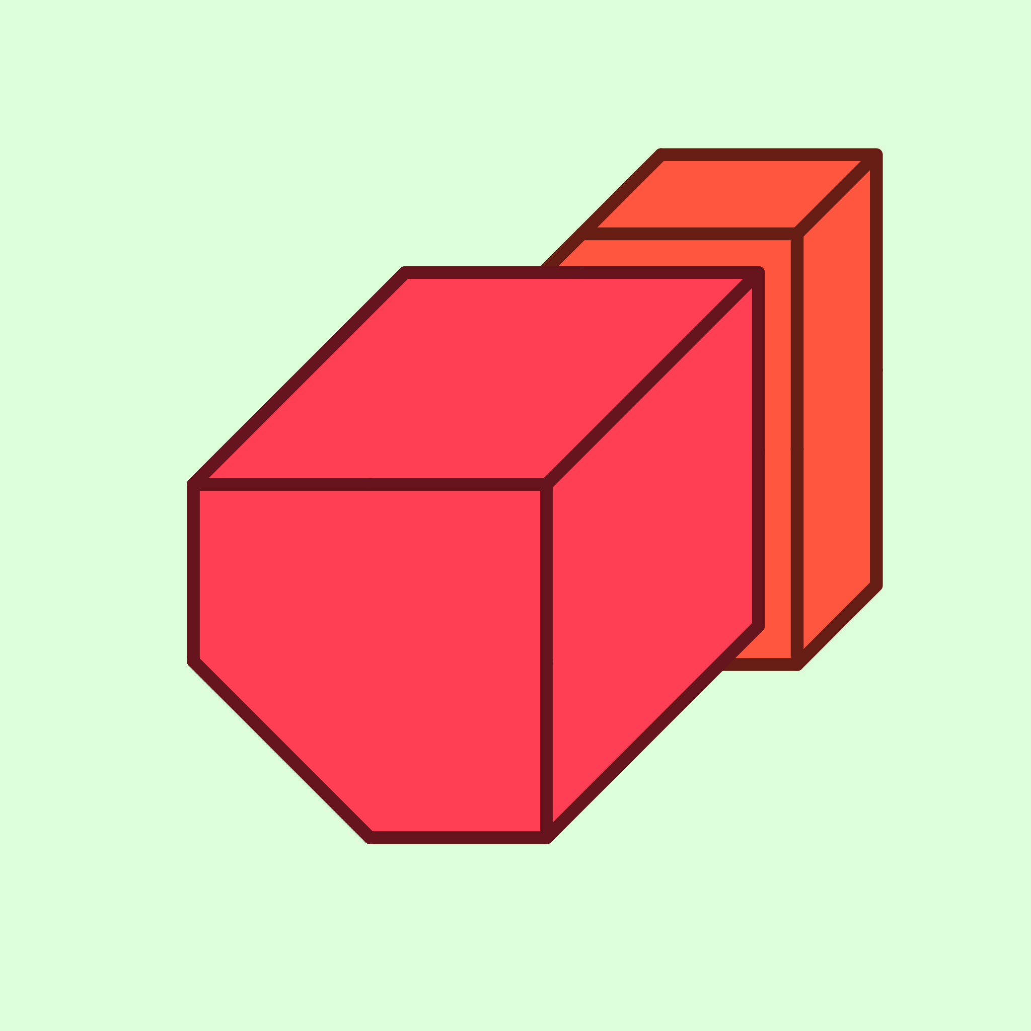 Calm shapes #59 static NFT preview