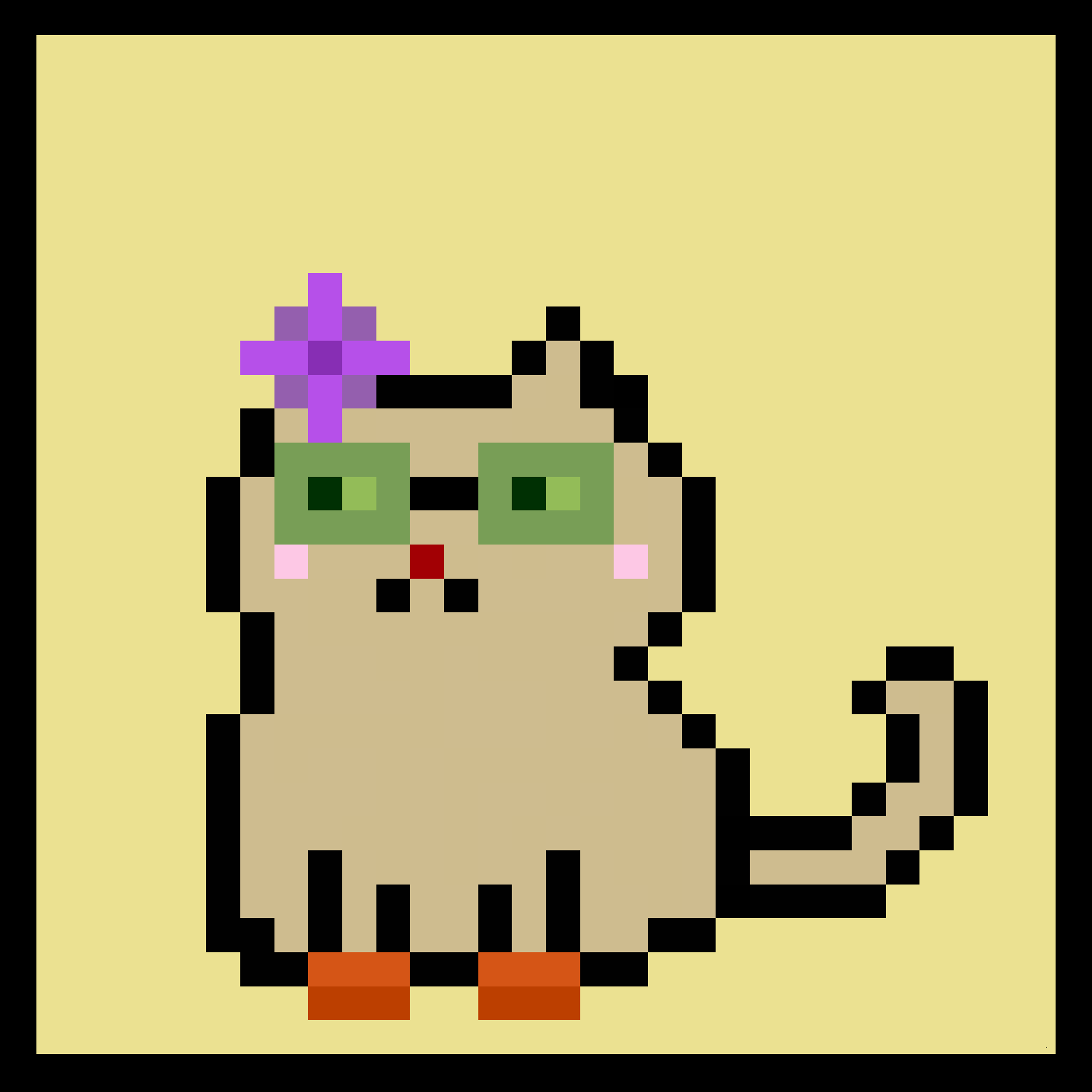 Lazy Kitties #340 static token preview