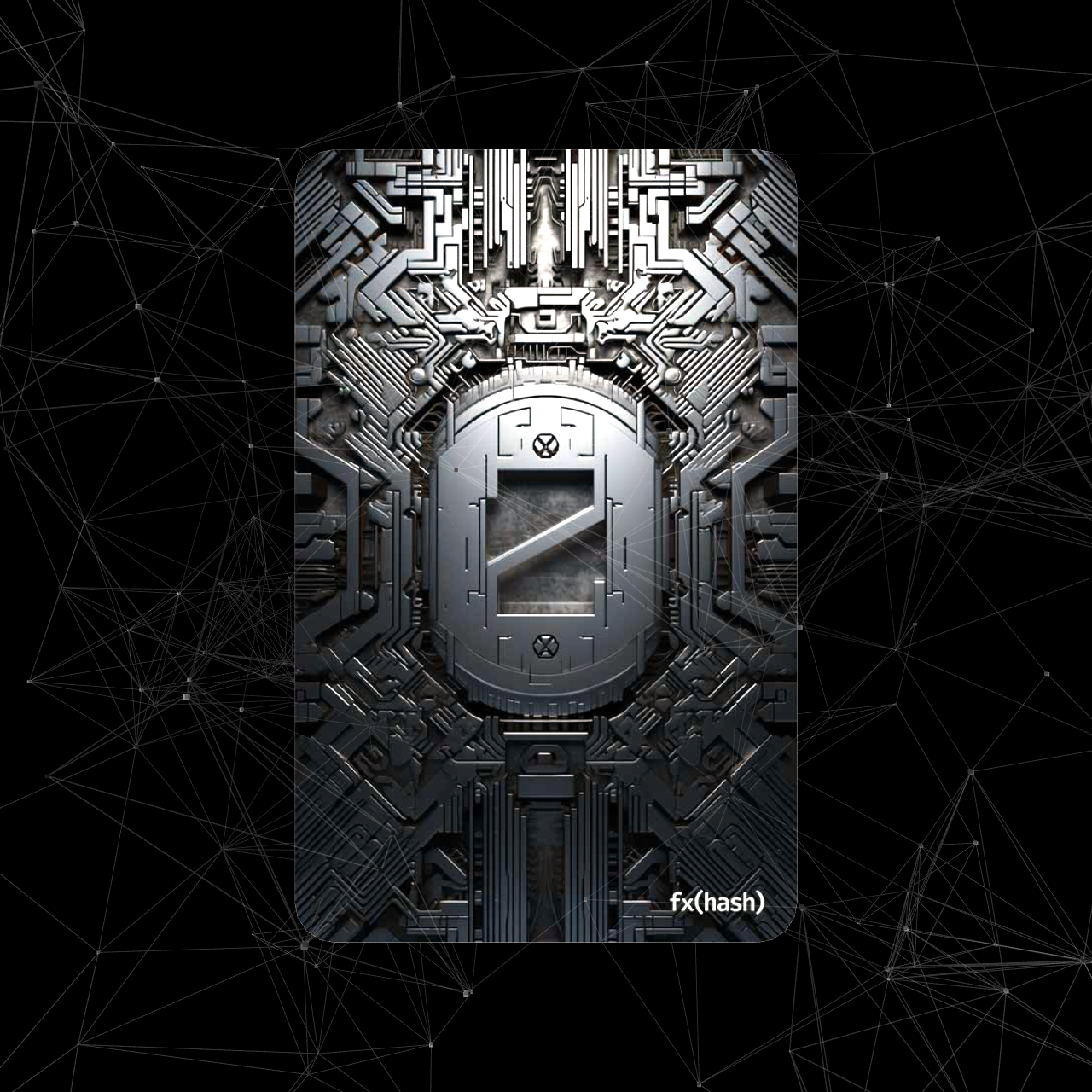 FXHash 2.0 Card #414 static NFT preview
