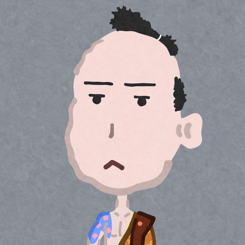 Henoheno Samurai #1324 static NFT preview