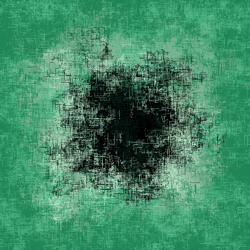 Pixel Tunnel II #417 static NFT preview