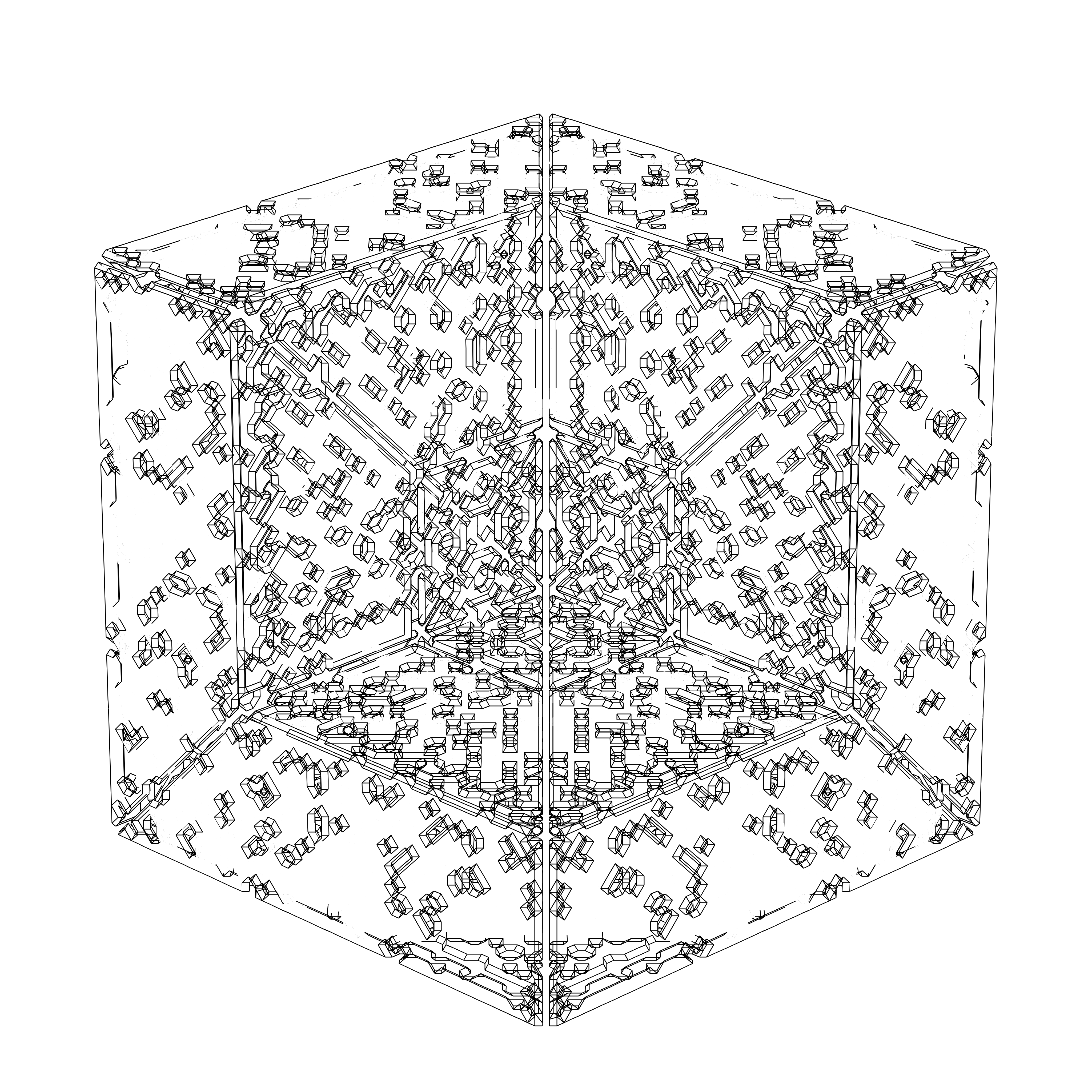 LL21 Alien Art Cube #524 static token preview