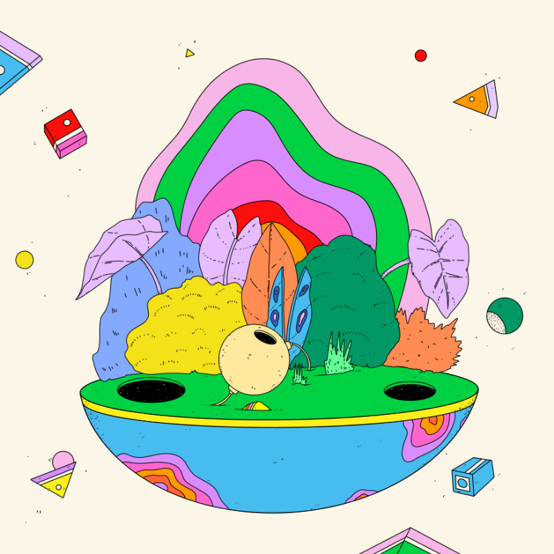 🌈🌴🪐 #56 static token preview