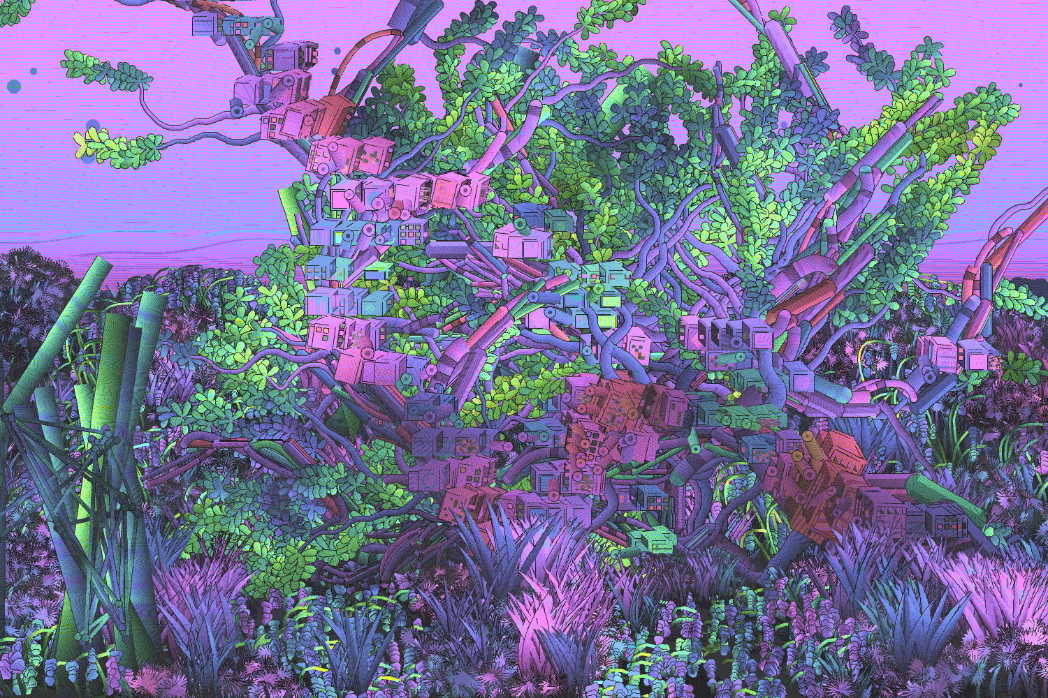 The Spectrum Of Nature #36 static NFT preview