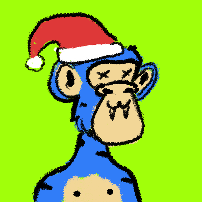 Drawed apes jetski club #43 static NFT preview