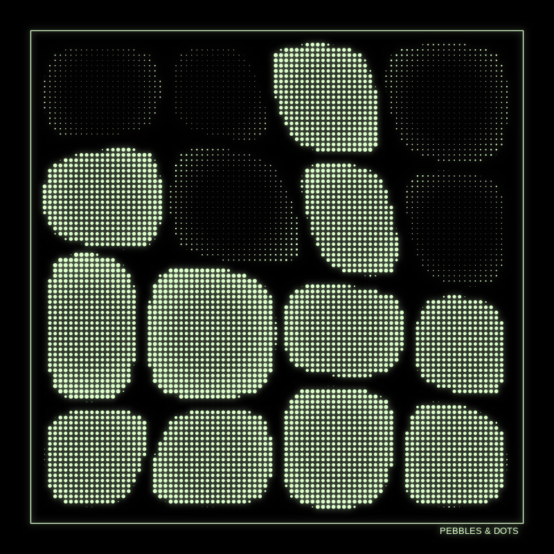 Pebbles & Dots #44 static NFT preview