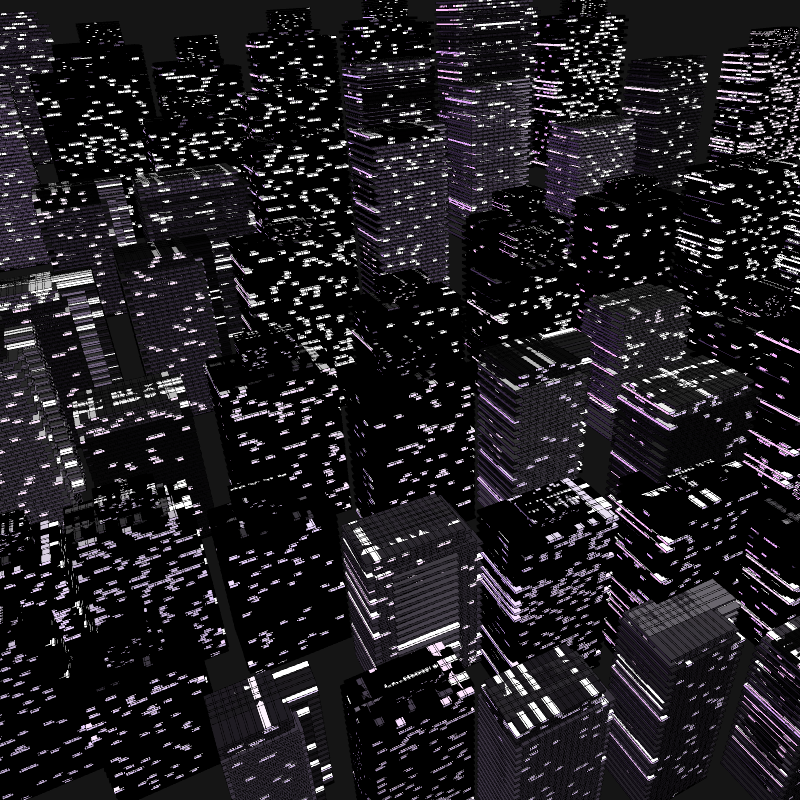 Night city glow #73 static token preview