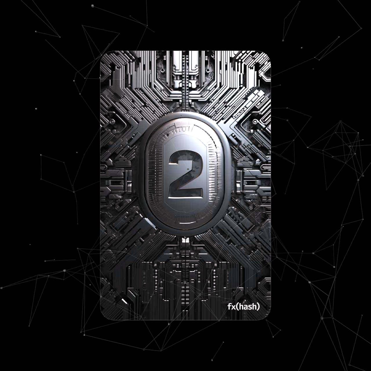 FXHash 2.0 Card #402 static token preview
