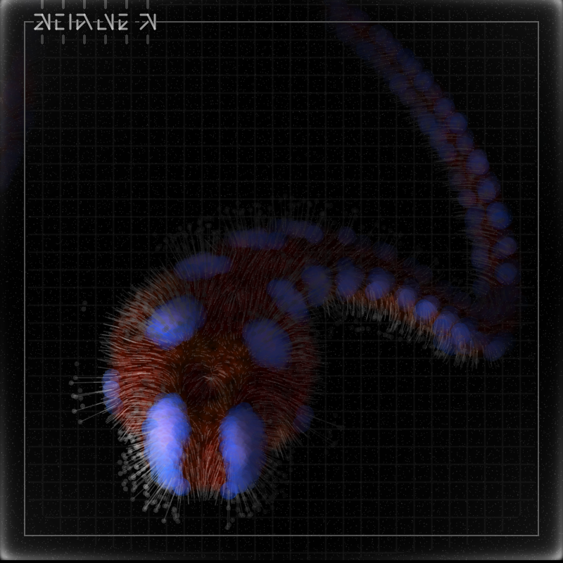 Alienpillars #141 static NFT preview