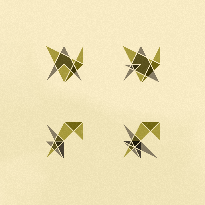 Origami. #145 static token preview