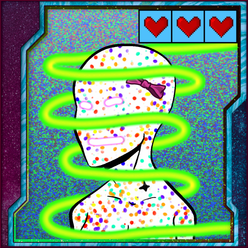 FX_D3M0NS #3133 static NFT preview