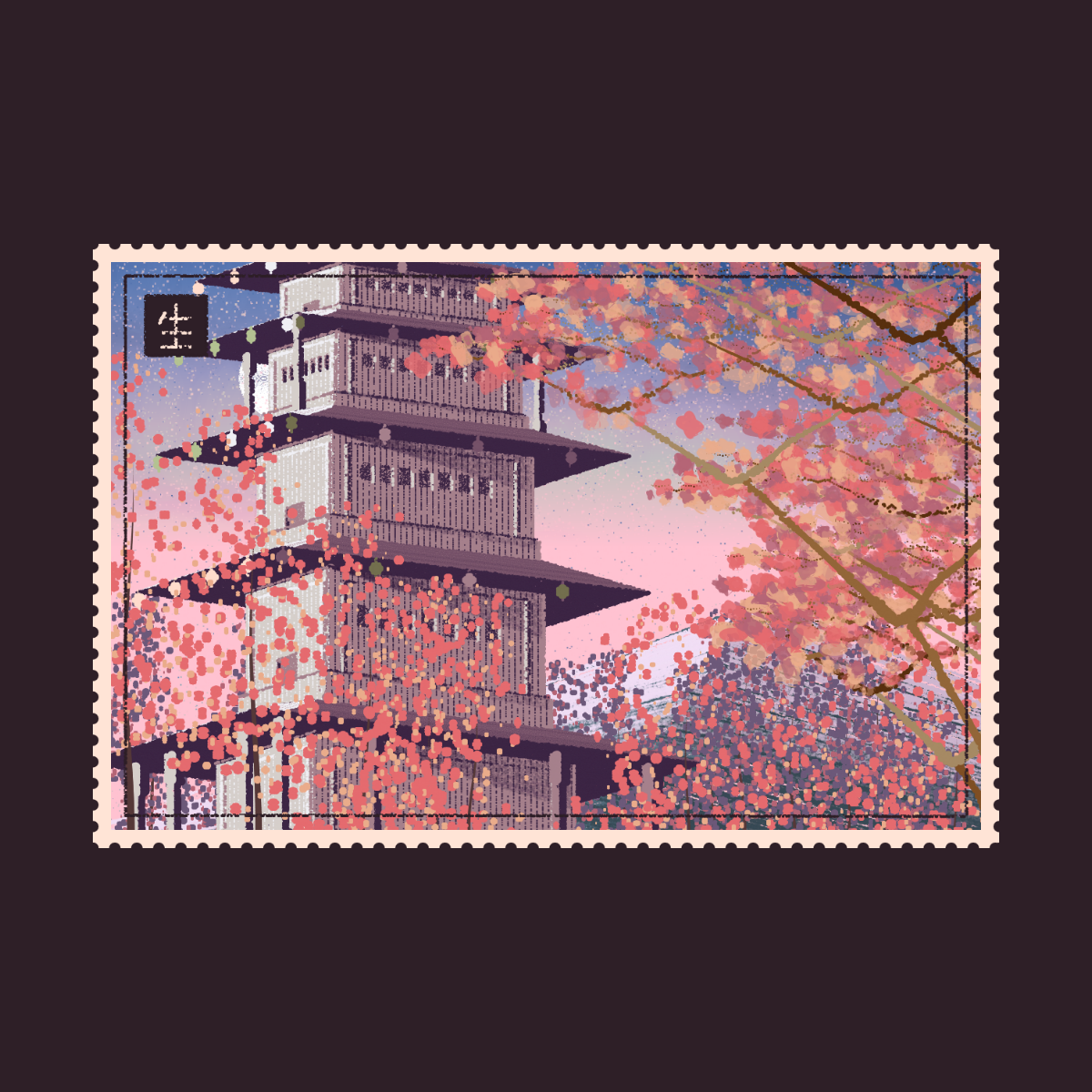ABANDONED TEMPLE 廃寺 #6 static token preview