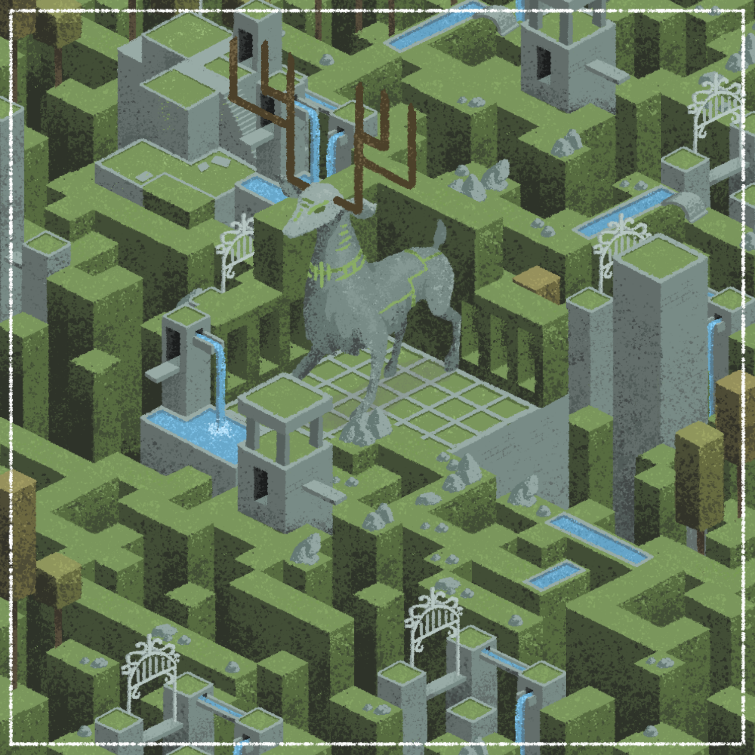 Perpetual Maze #175 static NFT preview