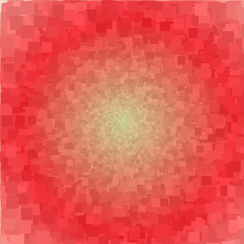 Radiating Blocks #34 static NFT preview