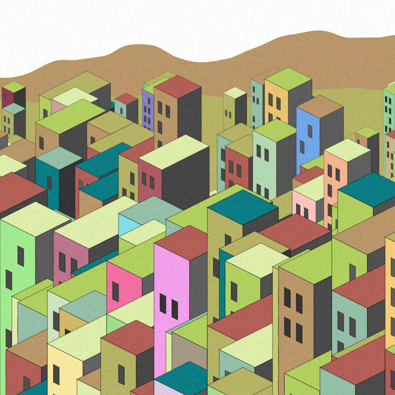 Coloured City #39 static NFT preview