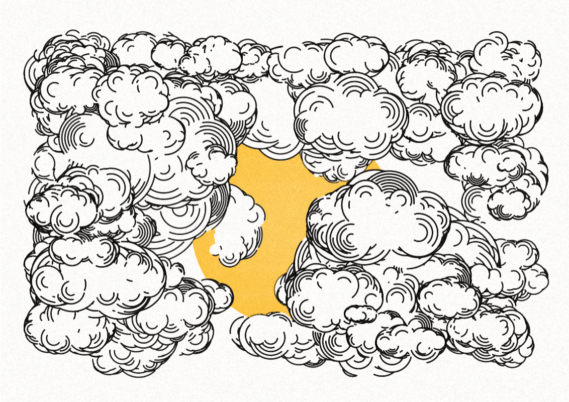 Plottable Clouds #70 static NFT preview