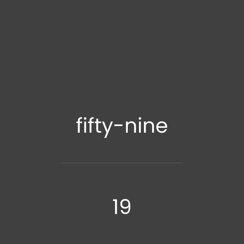 aoon - alphabetical order of numbers #19 static token preview
