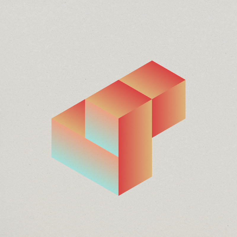 Gradient City #41 static NFT preview