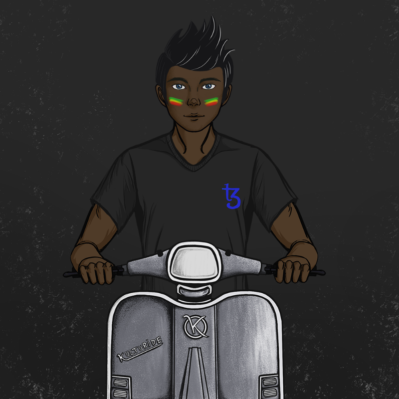 SCOOTER RIOT #65 static token preview