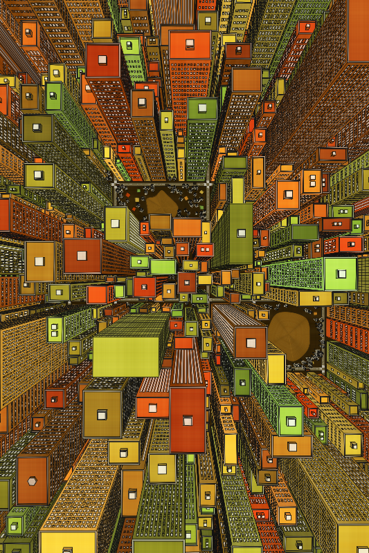 Dencity #243 static NFT preview