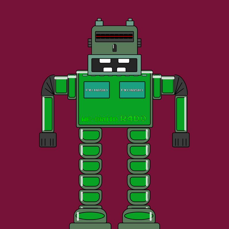 WE-DROIDs #100 static token preview