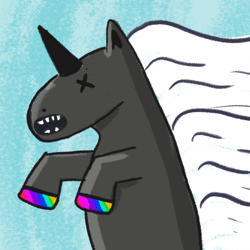 Peculiar unicornos #326 static token preview