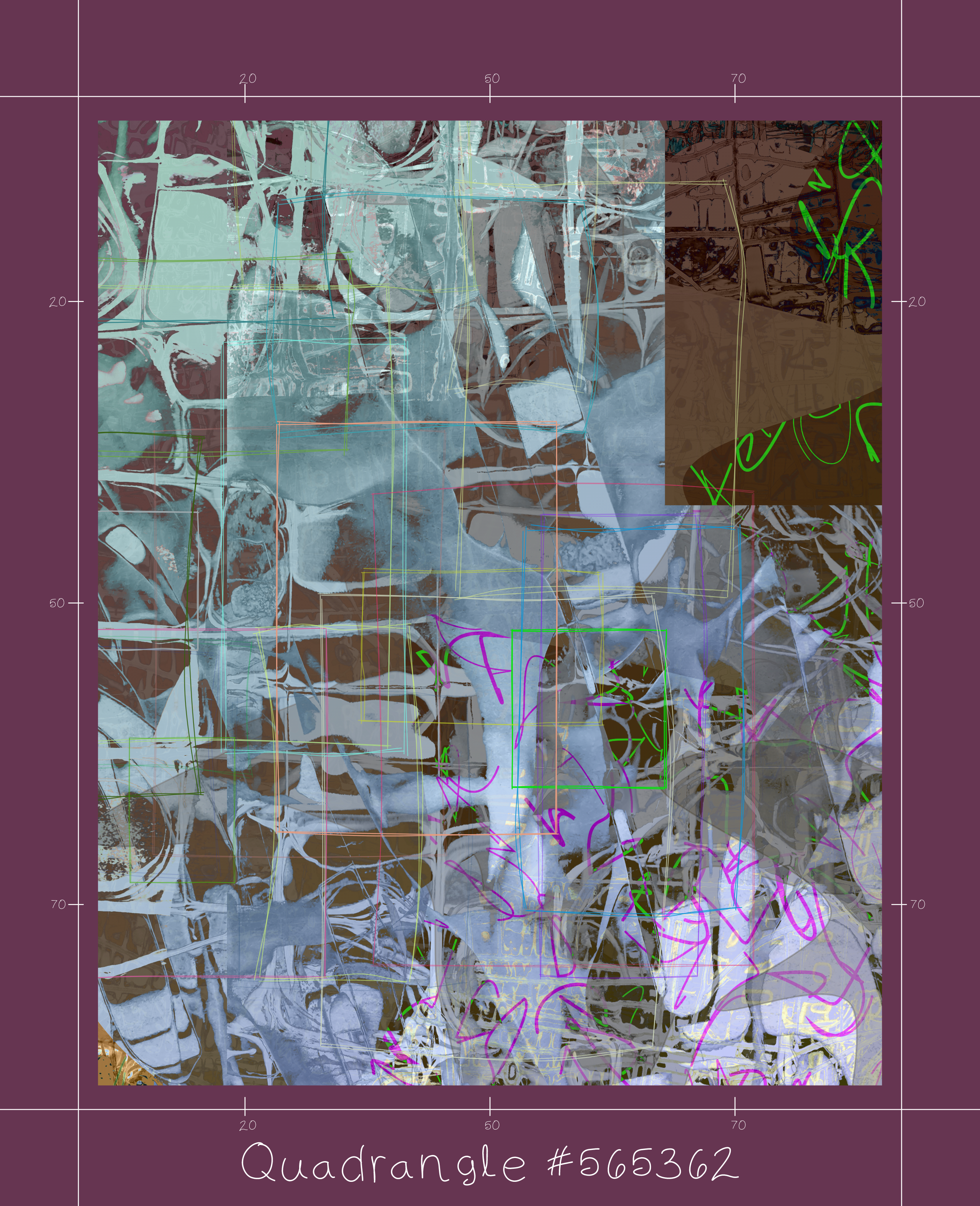 Quadrangle of My Being #37 static NFT preview