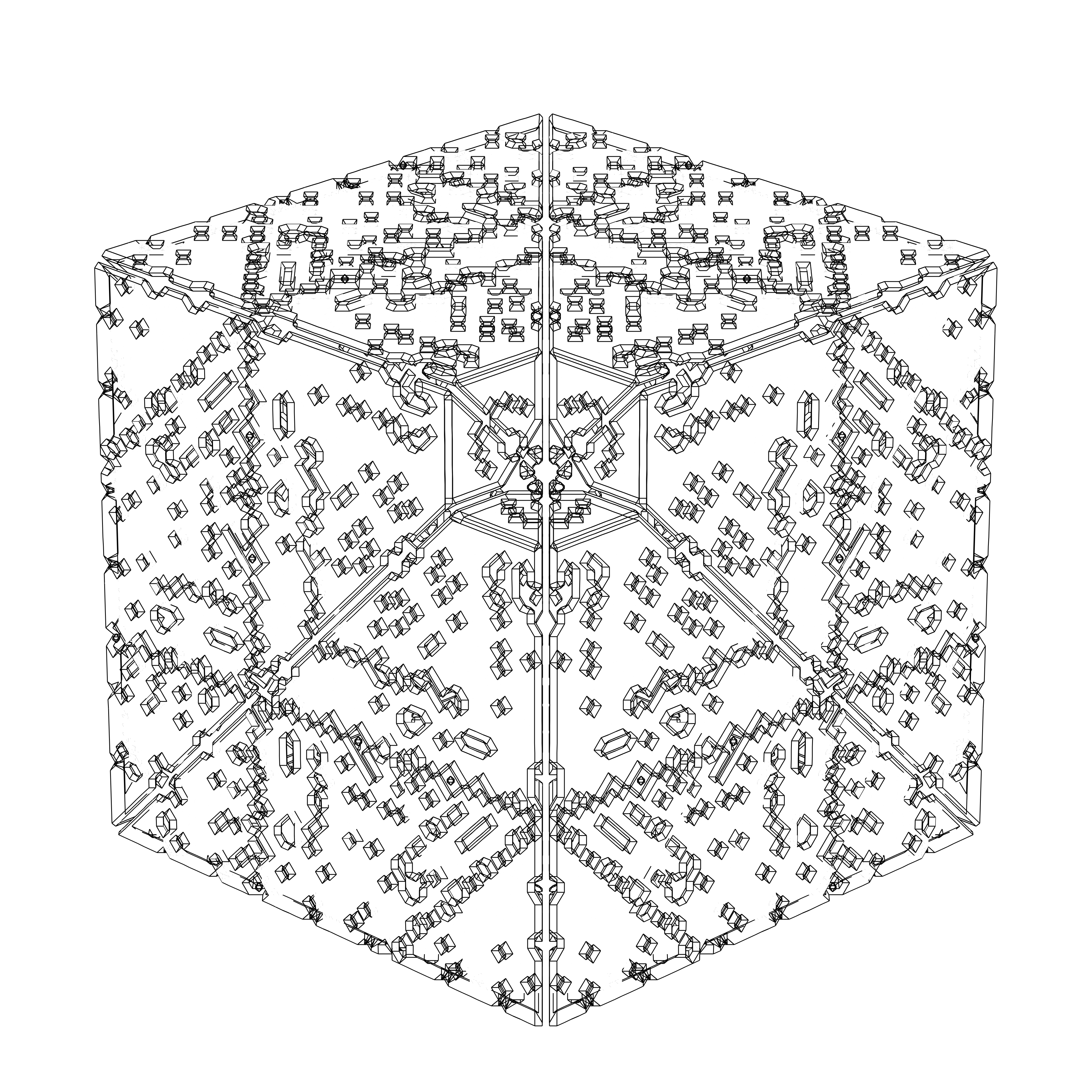 LL21 Alien Art Cube #137 static NFT preview