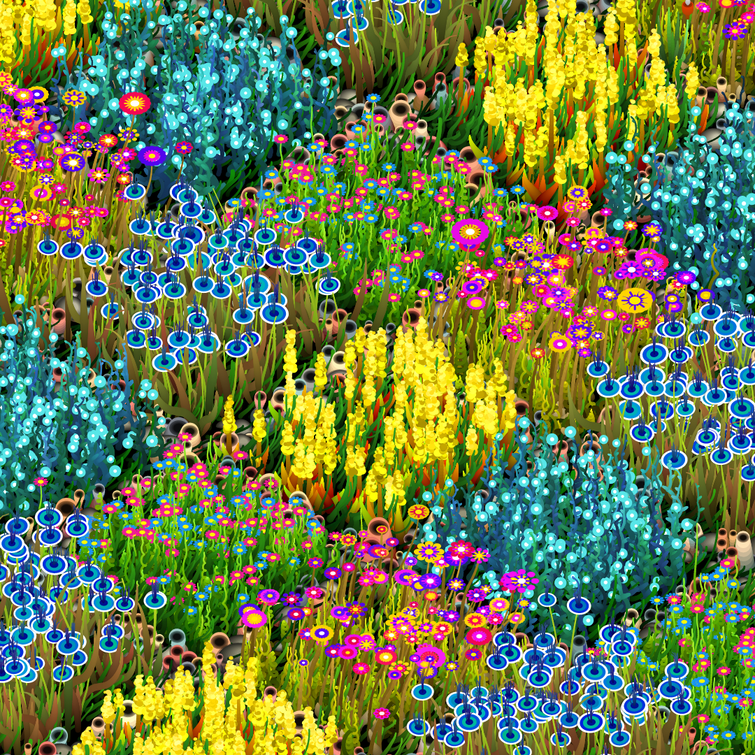 Noisy Gardens #51 static NFT preview