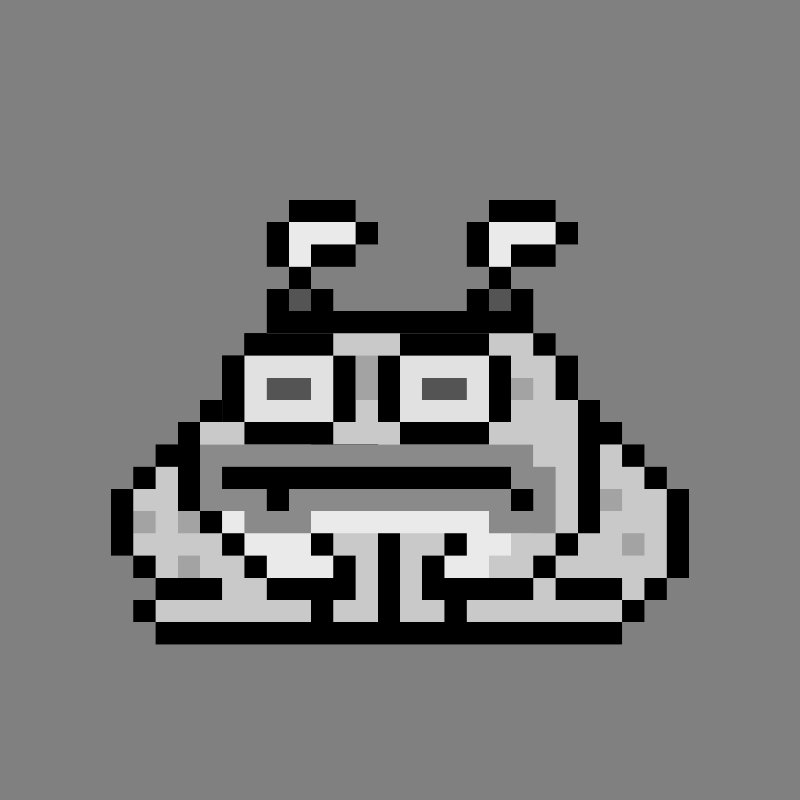 fx(Toadz) monochrome #49 static token preview
