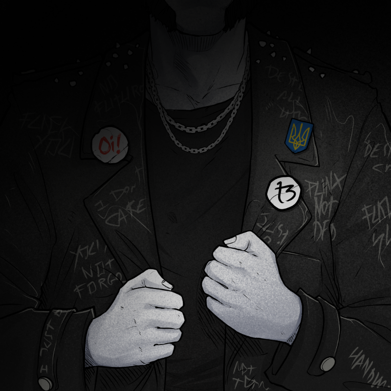 PUNX NOT DEAD #64 static token preview