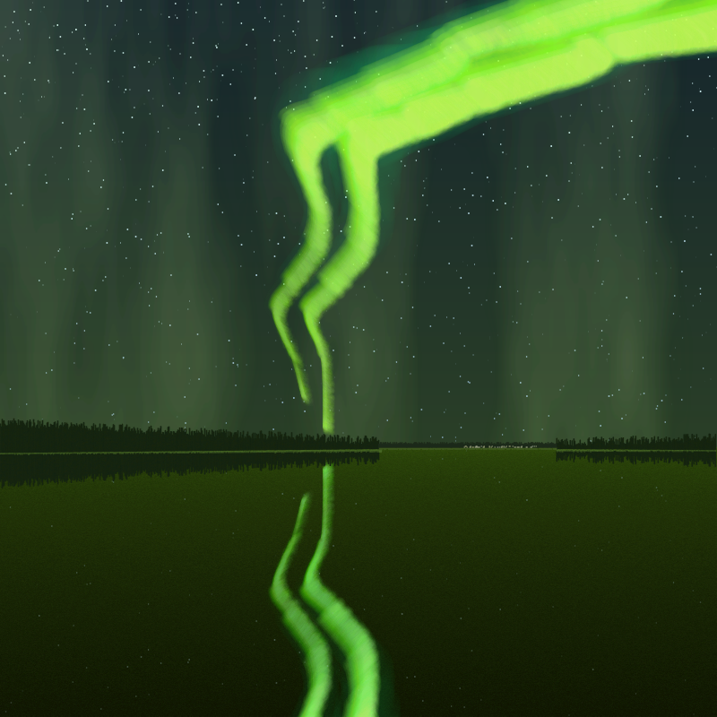 Aurora Borealis #28 static token preview