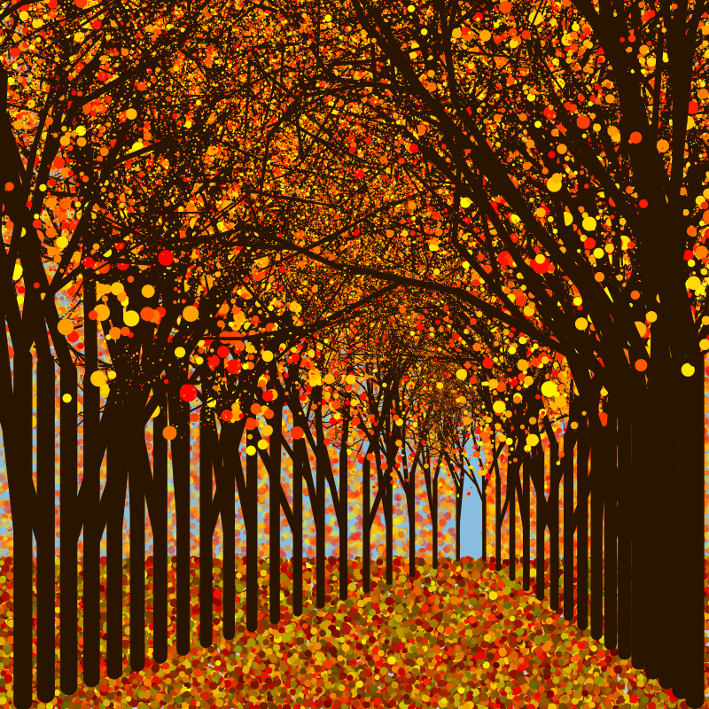 Trees in the park #5 static token preview