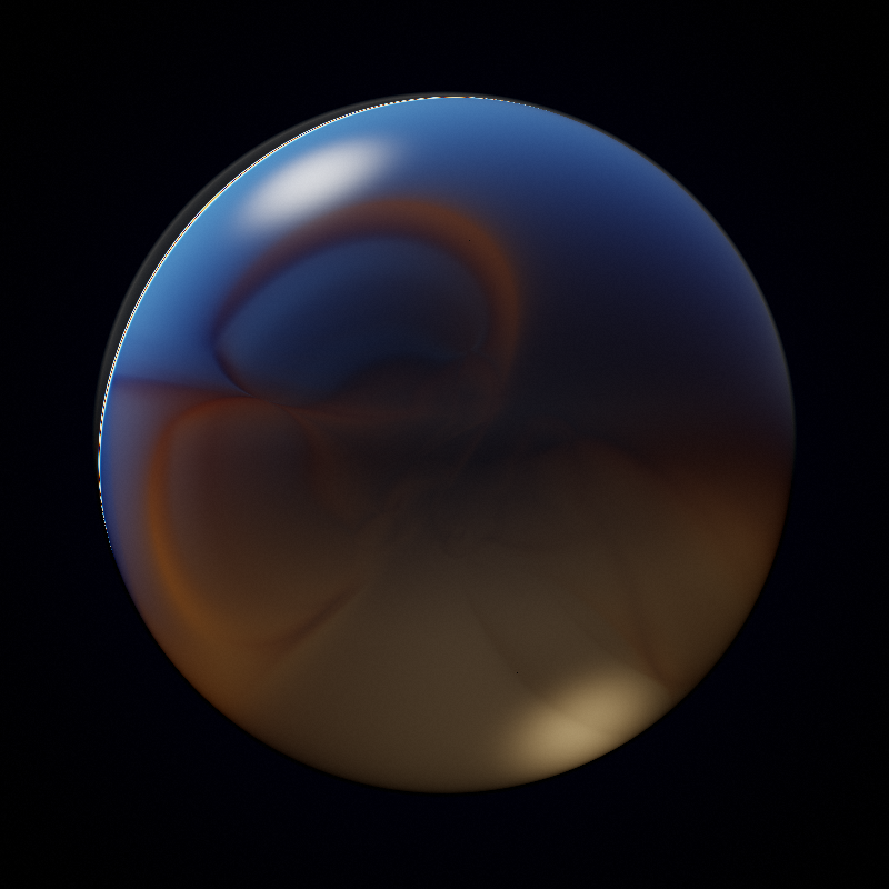 Fractal Marbles #116 static token preview